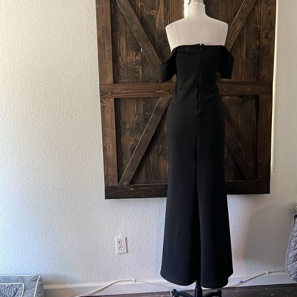 New Elegant Front Slit Formal Party Long Mermaid Dress - Picture 3 of 14